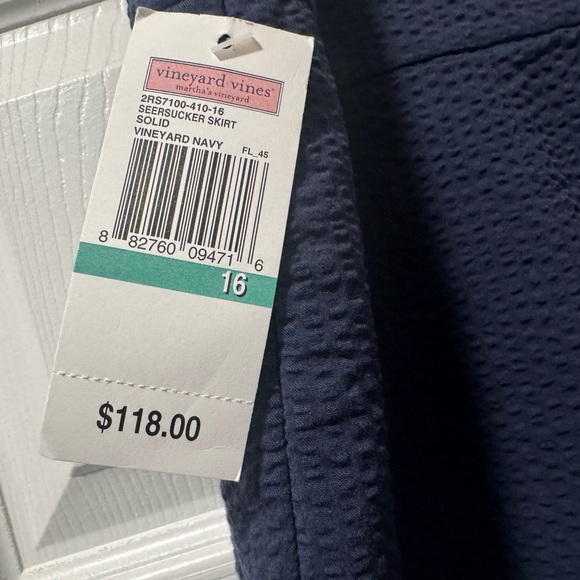 Vineyard Vines Navy Mini Skirt - Picture 7 of 7